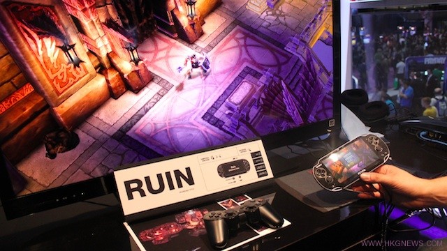 PSV、PS3聯動ARPG大作《RUIN》演示視頻
