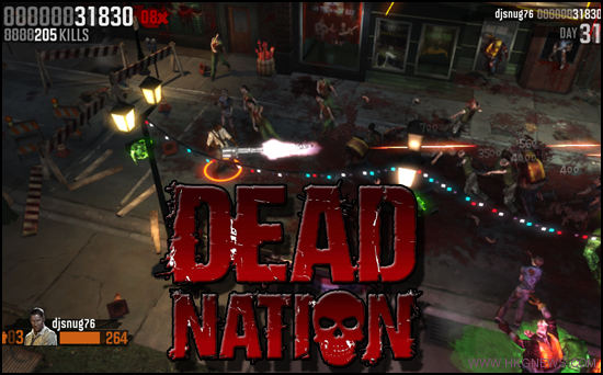 最高人氣PSN打喪屍《DEAD NATION》DLC公佈“Road Of Devastation”