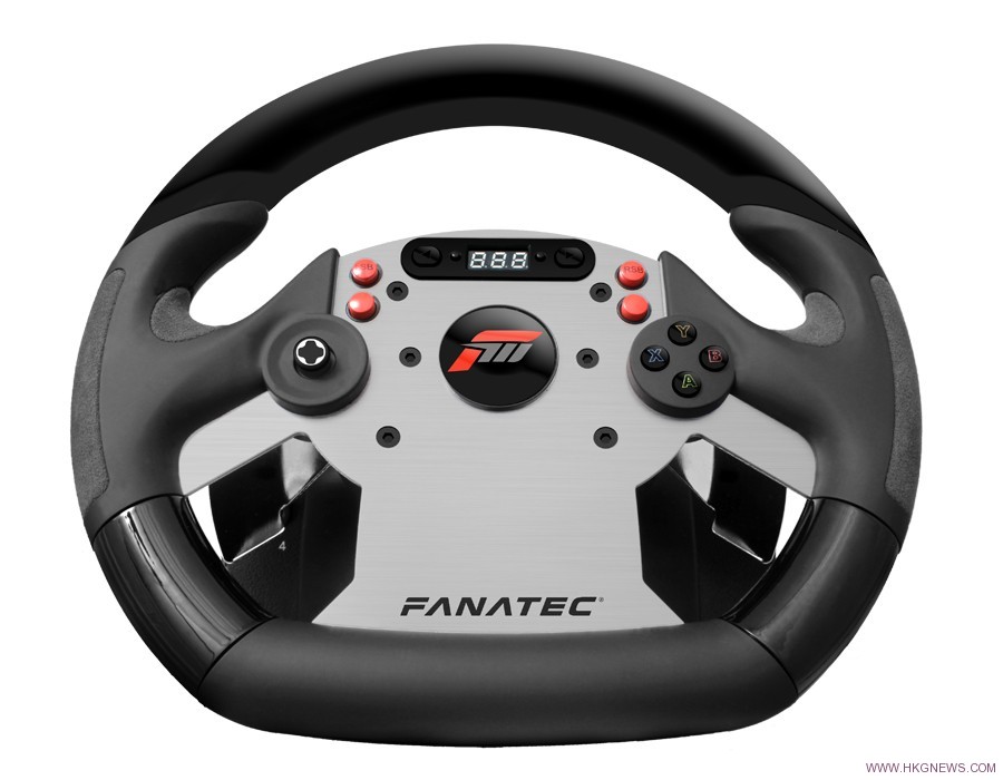 《Forza Motorsport 4》軚盤。能與PS3和PC相容