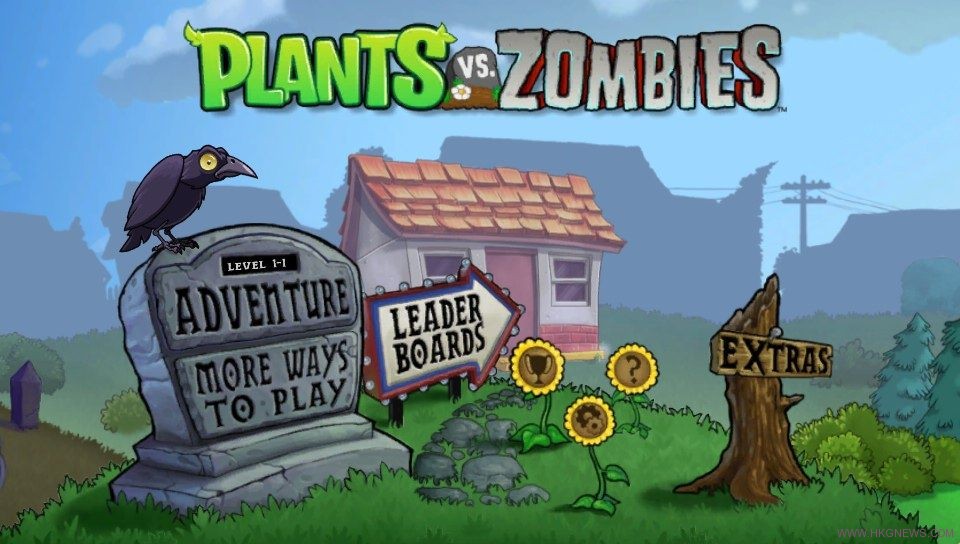 《Plants vs. Zombies》Ps Vita版畫面首次曝光