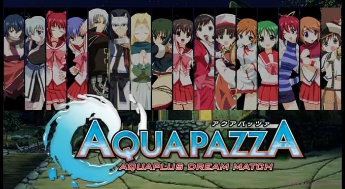 街機移植雙人格鬥遊戲《Aquapazza》最新遊戲截圖