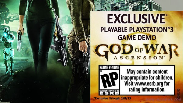 購買《Total Recall》Blu-ray電影送《God Of War：Ascension》DEMO