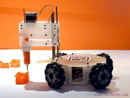 靈活的3D打印機器人