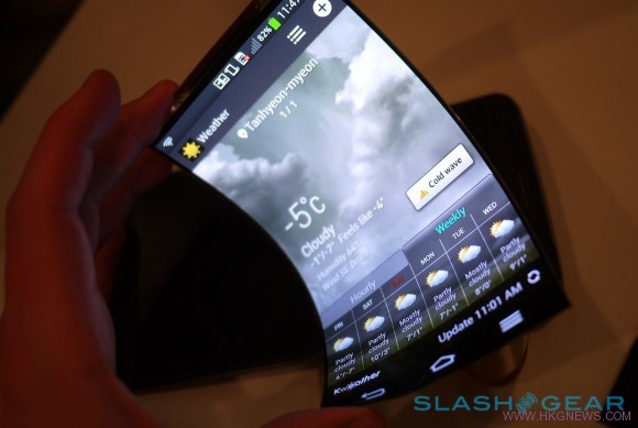 LG明年發佈可彎曲智能手機
