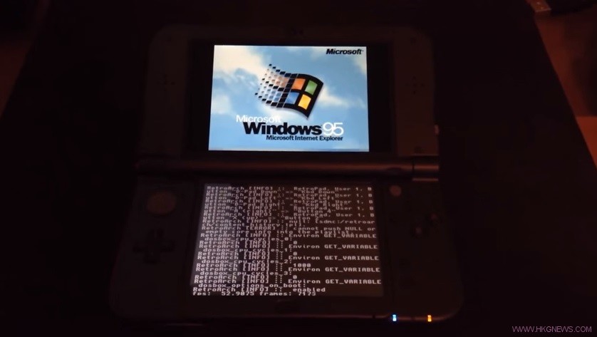 N3DS成功運行Win 95