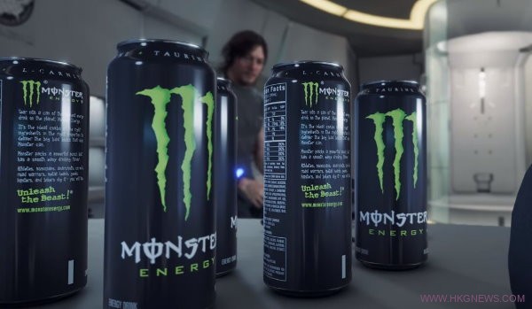 在《Death Stranding》植入「Monster Energy 」能量飲料讓飲品公司股價狂漲