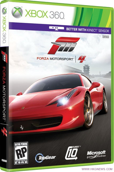 《Forza Motorsport 4》E3展前信息：封面公佈，預購特典