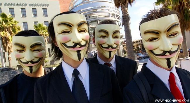 Anonymous黑客組織開始攻擊PSN