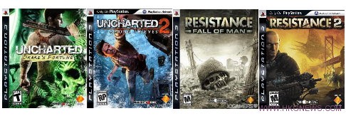 《Uncharted Collection合集》7月22日發售，《Resistance合集》和《瑞奇與叮噹合集》