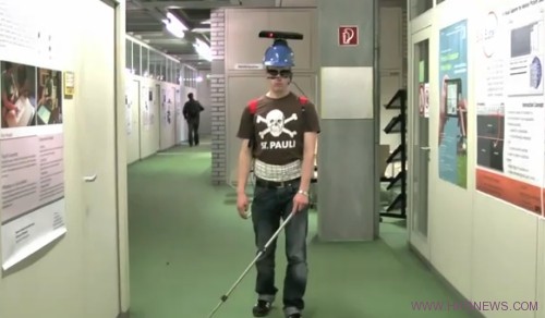 Kinect開發出了一種可以幫助盲人更容易看到周圍實物和人物輪廓