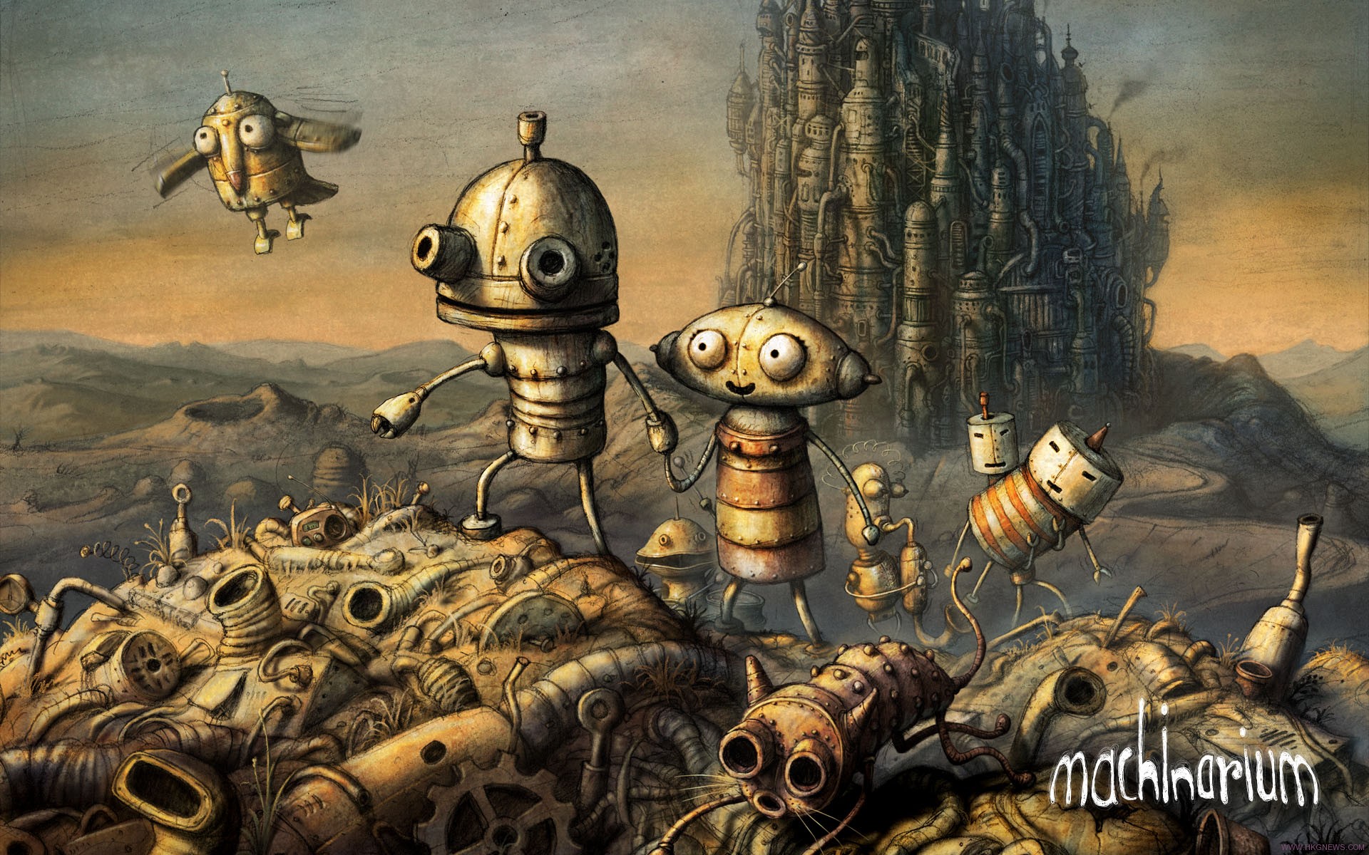 AVG冒險智力解謎《機械迷城 Machinarium》確定移到PSV