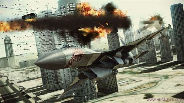 《 Ace Combat: Assault Horizon皇牌空戰：突擊地平線》與其他玩家進行角逐王牌機師