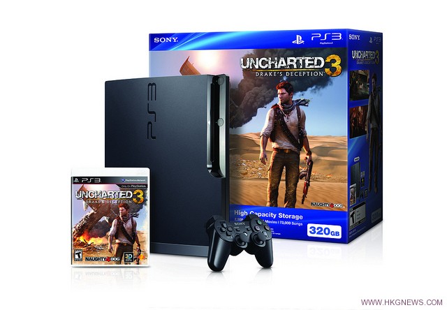 《Uncharted 3: Drake’s Deception》PS3主機同捆版