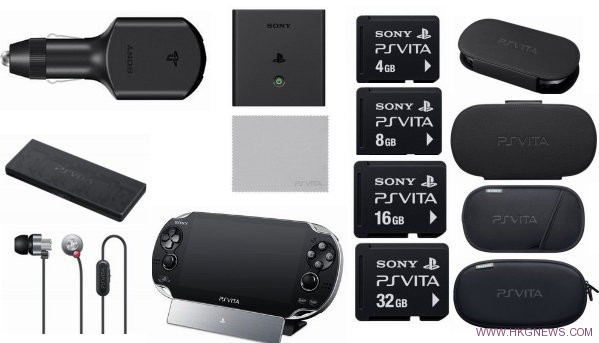 TGS2011：PS Vita 12月17日發售配件價格公佈