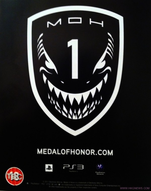 《Battlefield 3》限量版中送《Medal Of Honor》神秘的宣傳卡