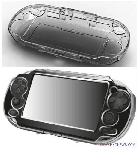 PS Vita的專用透明水晶殼