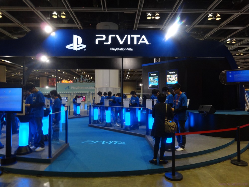 亞洲遊戲展首日入場人次 11萬，PS Vita 5小時售罄