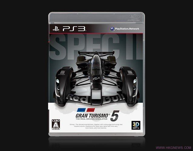 港幣$280《GT5：SPEC II》中英文合版包含所有DLC 1月發售