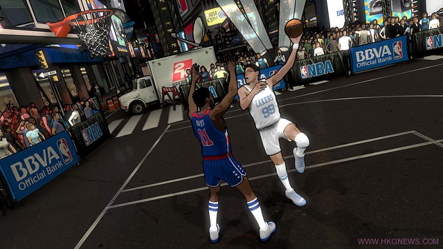 《NBA 2K12》DLC畫面變為了卡通渲染風格