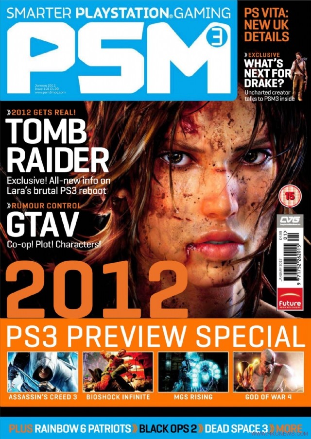 PSM3爆勁料:2012年有《Assassin’s Creed 3》，《God Of War 4》，《COD Black Ops 2》，《Dead Space 3》