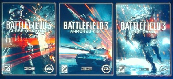 《Battlefield3》三個全新DLC