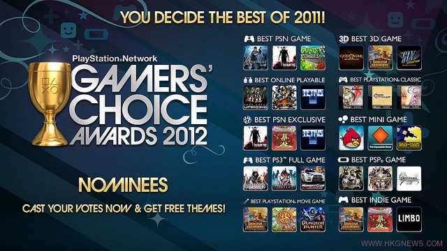 玩家自選2011年間的優秀PSN 遊戲