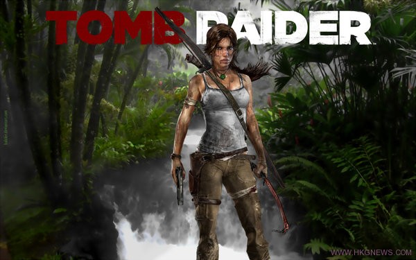 在《Tomb Raider》裡勞拉不懂游水?