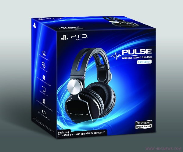 PlayStation最新高端耳機Pulse Wireless Stereo Headset Elite Edition