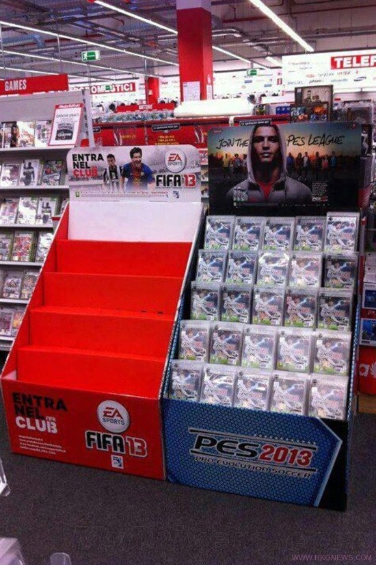 讓銷量來証明《FIFA 13》已超越《PES 2013 / Winning Eleven 2013》?