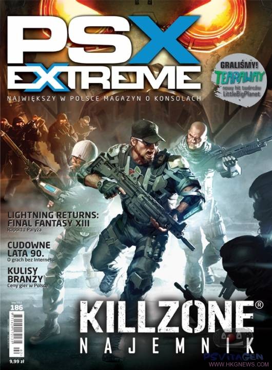 PSX Extreme雜誌透露《Killzone: Mercenary》迄今為止PS Vita最出色畫面遊戲
