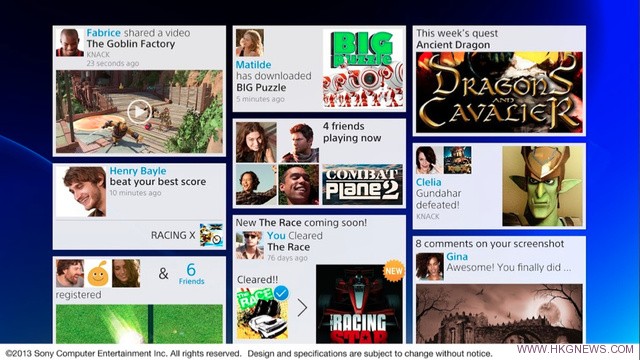 PS4用戶界面首次公開支持手機和平板