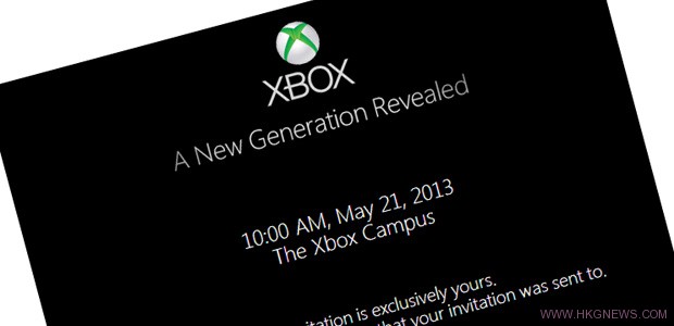 香港時間5月22日1:00am 新Xbox全球發佈