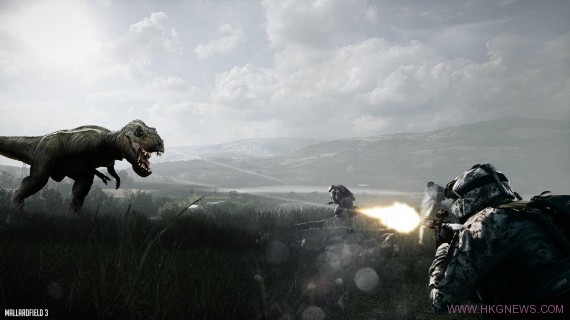 傳聞:《Battlefield 4》將加入海戰和恐龍模式