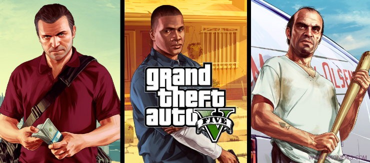 《Grand Theft Auto V 》三大主角‘Michael. Franklin. Trevor’ trailers