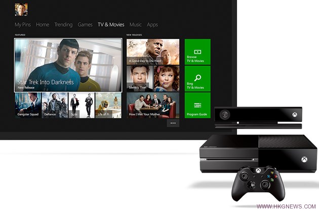 微軟决心制訂Xbox One為電視機頂盒