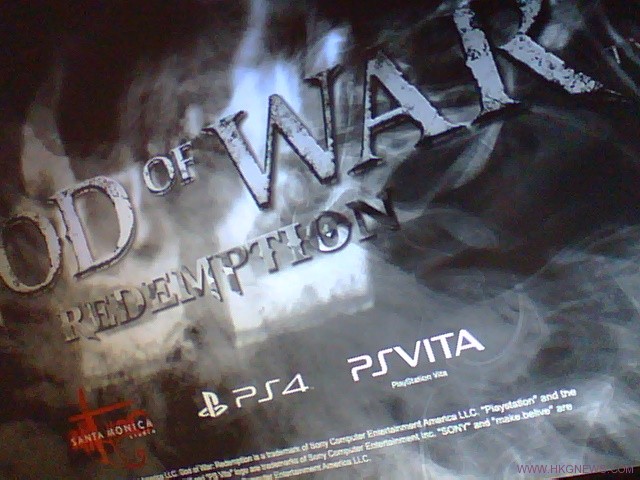 PS4 PS Vita新作《God of War：Redemption》洩露