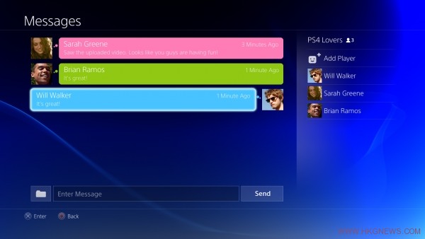 PS4-chat