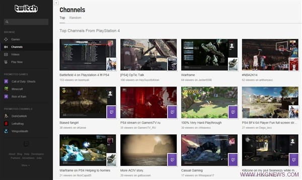 PS4助Twitch的用戶數量飆升