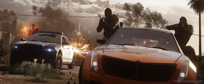 《Battlefield：Hardline》多人對戰火爆Trailer