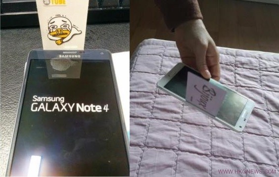 Galaxy Note 4 機身出現縫隙