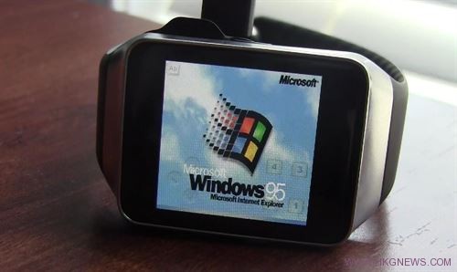 Windows 95 on Android Wear