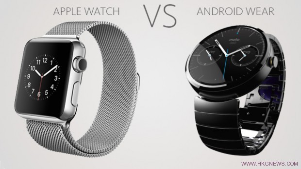 Apple Watch vs Android Wear 大不同