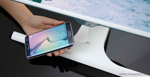 SamSung新顯示器可以助你手機無線充電