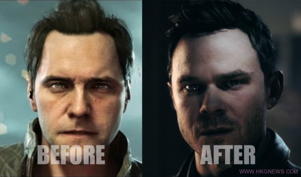 Quantum Break change face