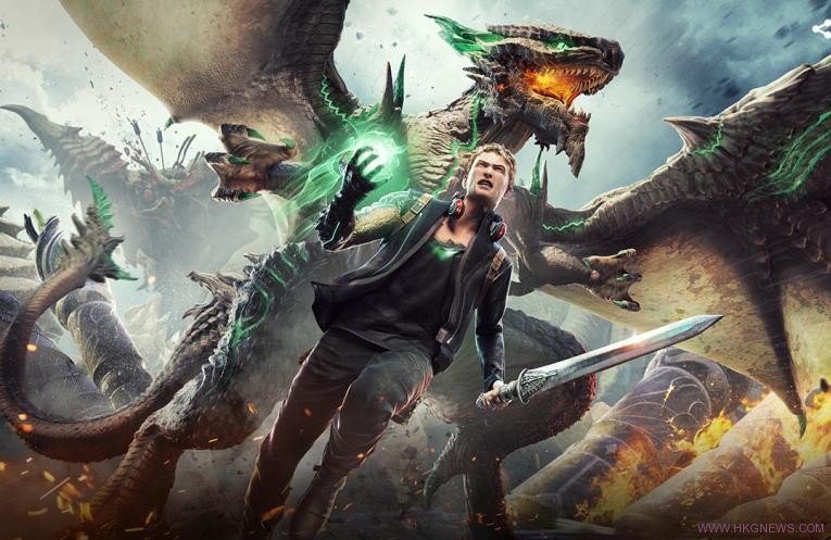 GamesCom 2015：《Scalebound》4人合作屠龍