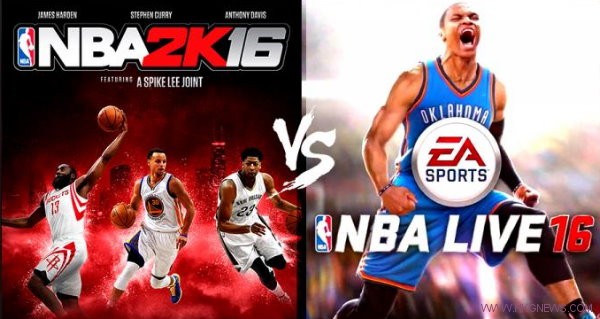 NBA Live 16 vs NBA 2K16