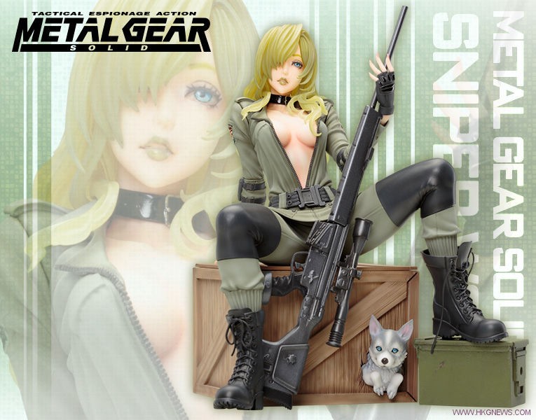 Kotobukiya推出《Metal Gear Solid》狙擊雪狼的手辦