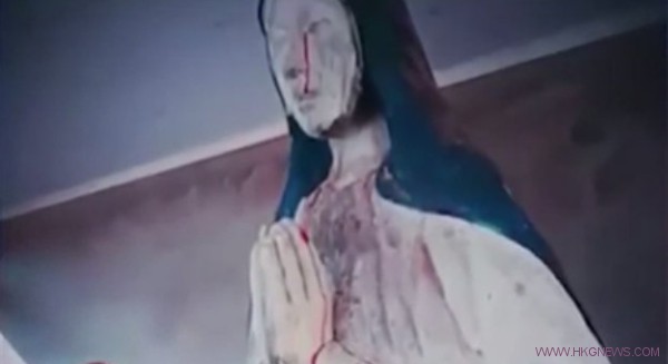 玻利維亞聖母雕像流血淚，信徒視為神蹟！
