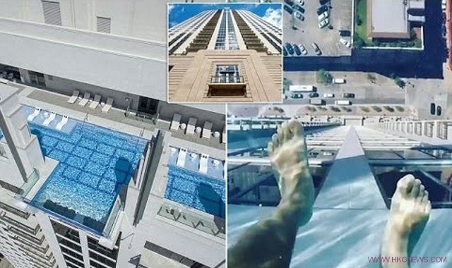 40樓高空建泳池 ! 你敢游?