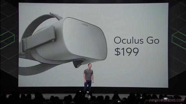 入門級Oculus Go獨立型VR明年面市